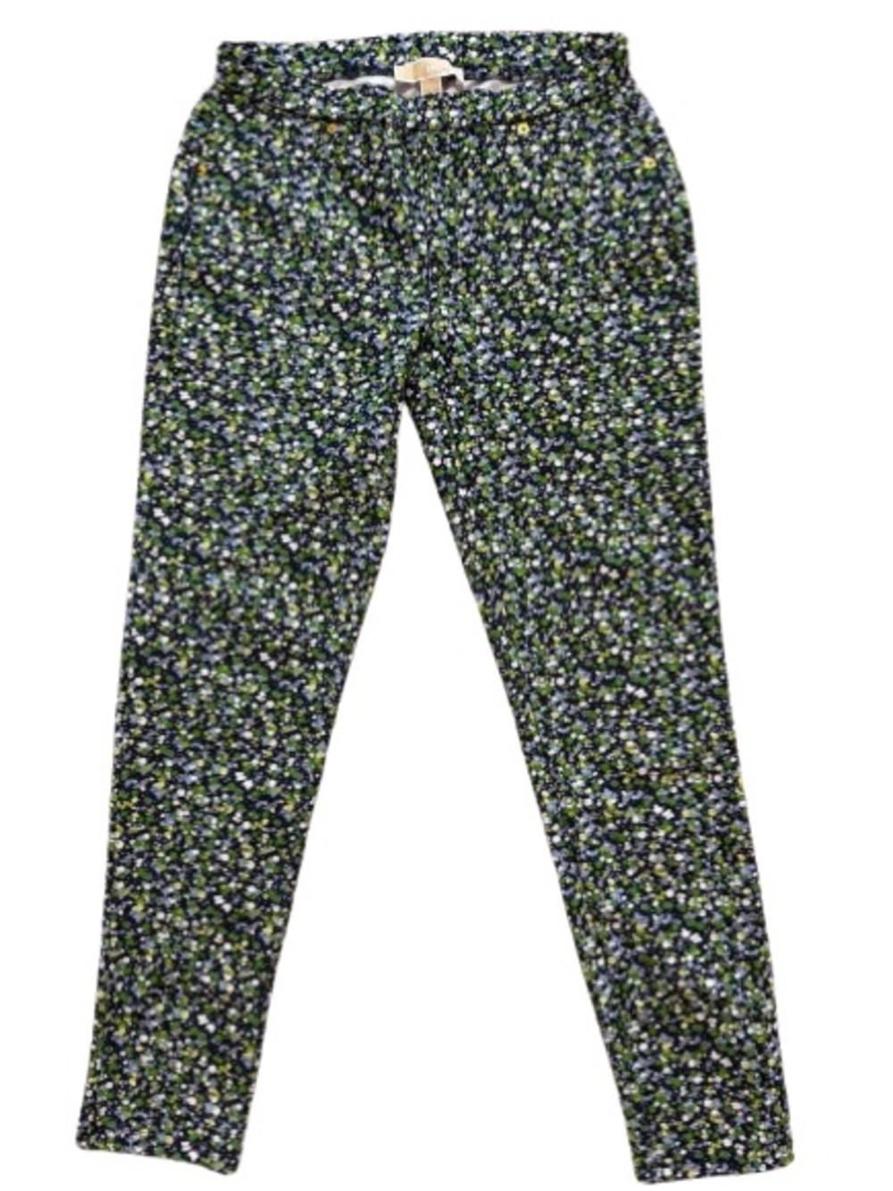MICHAEL Michael Kors Women’s Green DitsyFloral Skinny Fit Jeggins size S